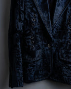 "GIANFRANCO FERRE" Swakara leather tailored jacket