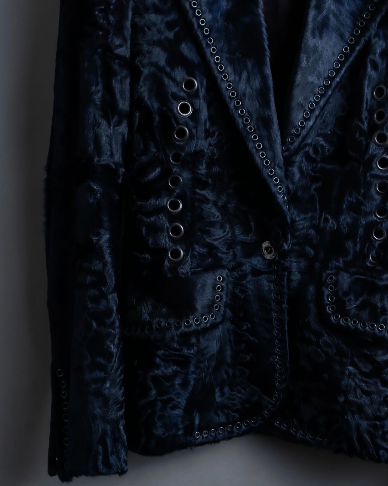 "GIANFRANCO FERRE" Swakara leather tailored jacket