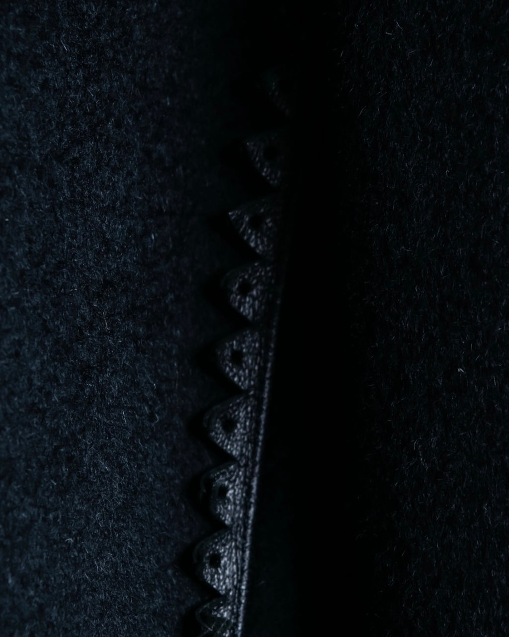 "ANTONIO BERARDI" Super long beautiful kashigora blend coat