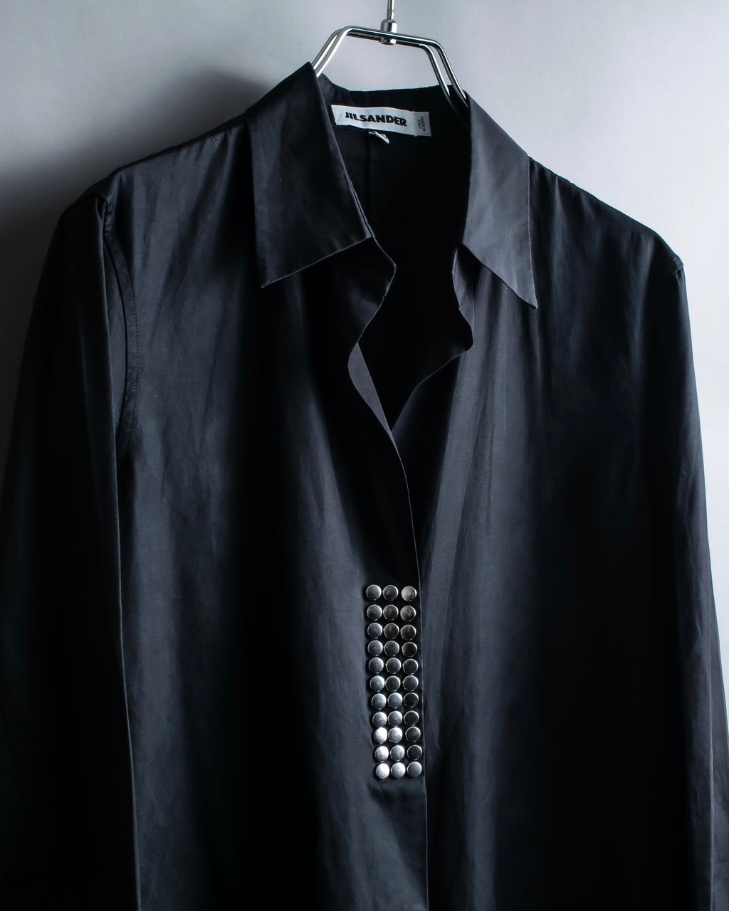 “JIL SANDER”  studs designed dress shirt