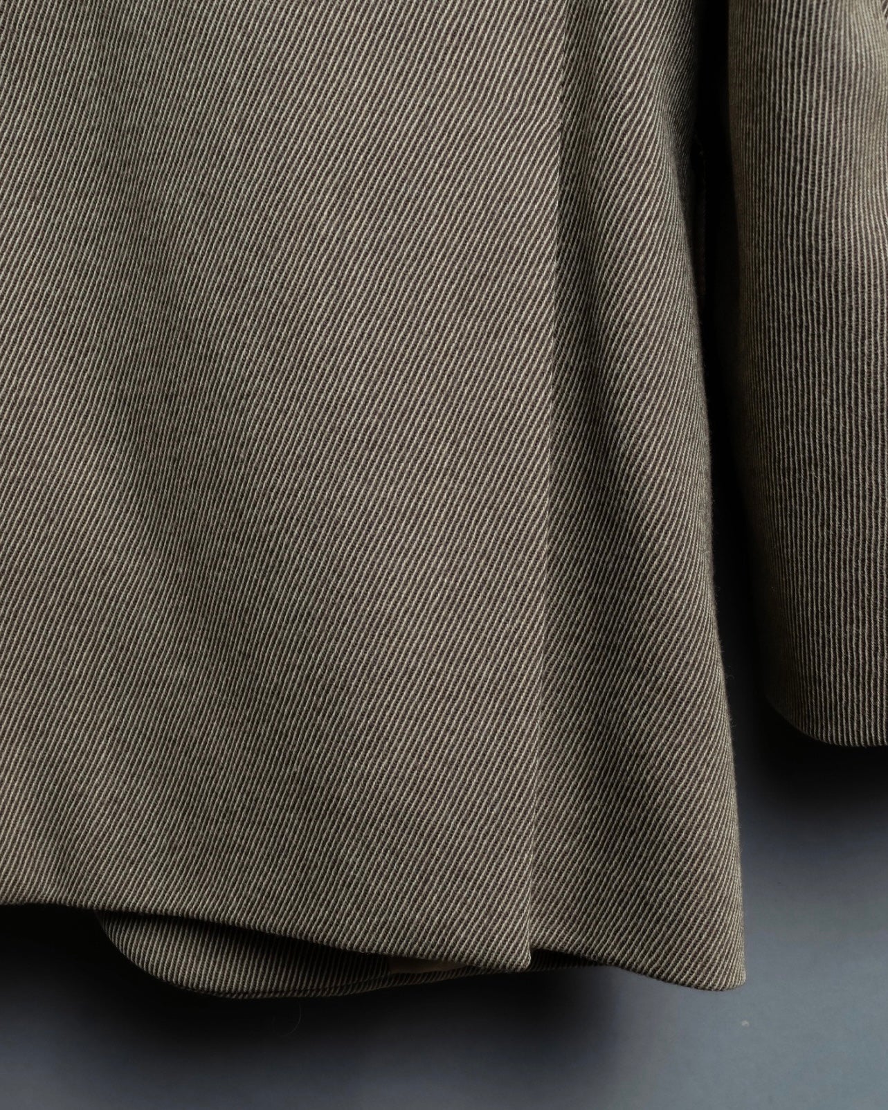 "EMPORIO ARMANI" Virgin Wool Shawl Collar Tailored Jacket