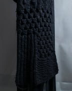 "MM6" Alpaca wool blend super long muffler