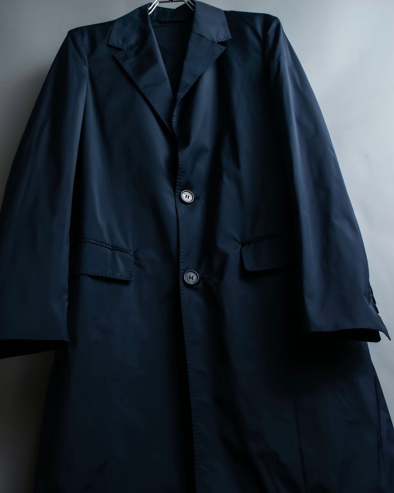 "Neil Barrett"Polyester single spring oversized coat