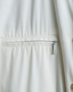 "GUCCI" zip pocket designed gold buttons shirt