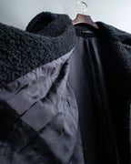 "Y's for living" Alpaca big collar airy coat