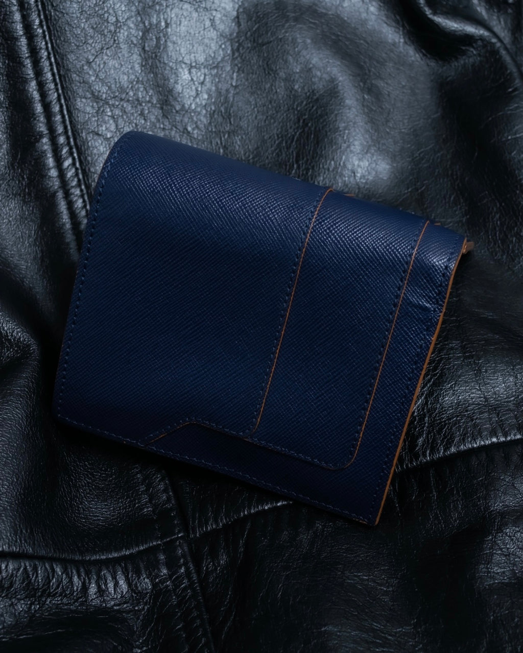 "MARNI" Saffiano leather bifold wallet