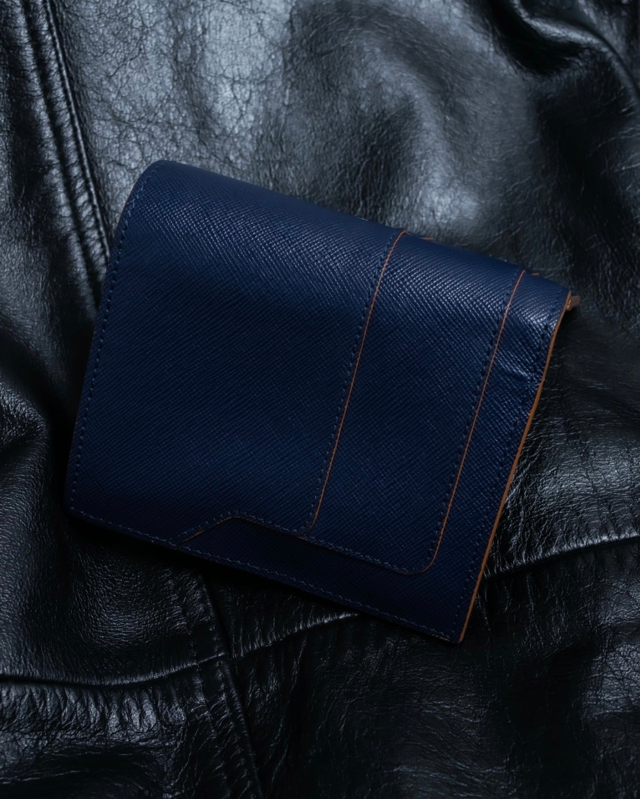 "MARNI" Saffiano leather bifold wallet