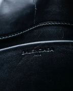 "BALENCIAGA" Haracofur leather shoulder bag