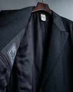 "GIANNI VERSACE" Arm line design peak lapel setup