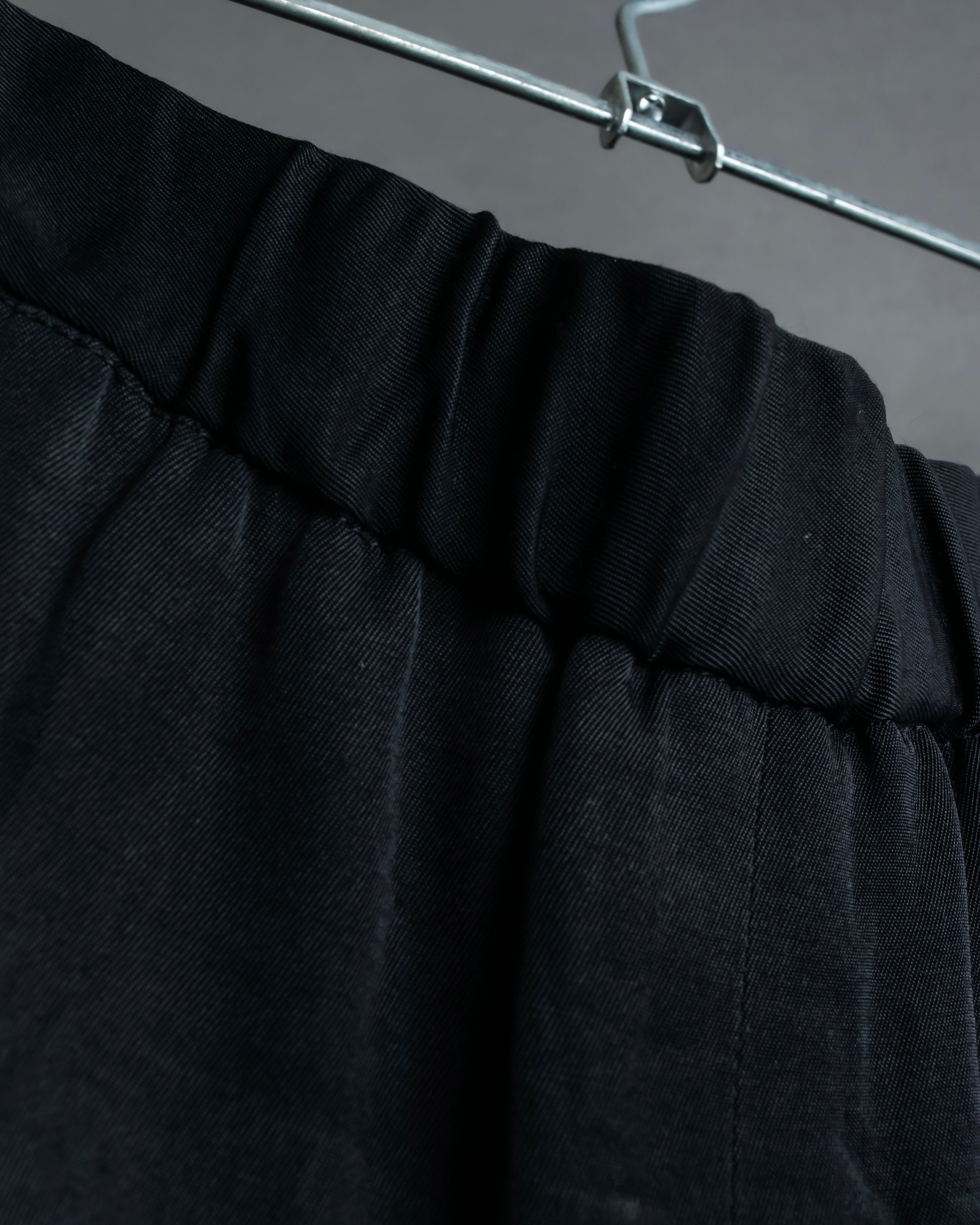 "Comme des Garcons" Rayon mid-length skirt