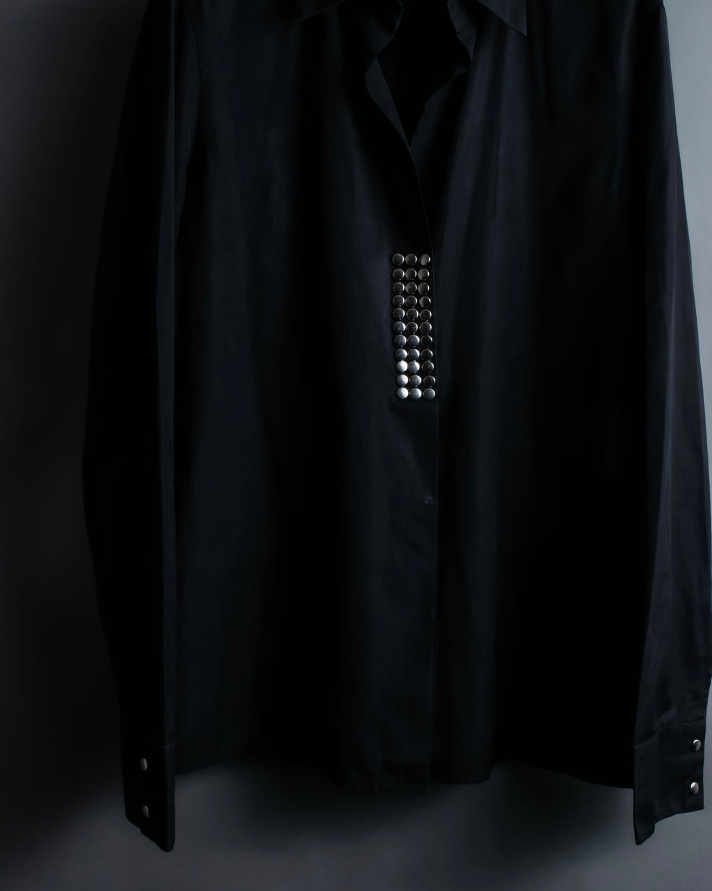 “JIL SANDER”  studs designed dress shirt