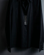 “JIL SANDER”  studs designed dress shirt