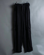 100% rayon thick cargo pants