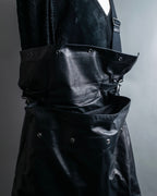 "Maison Margiela" 2016 aw leather sailor bag