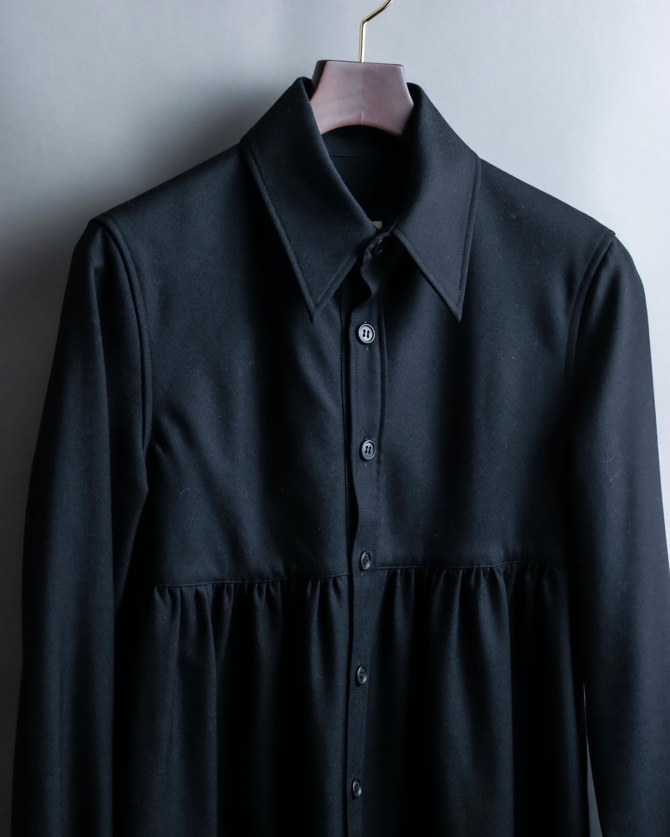 "LIMI feu" body unisex wool dress 