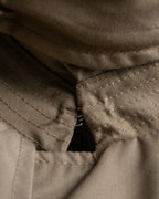 "SEEALL" patchwork designed maxi trench coat