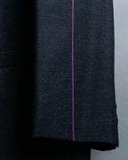 "GIANNI VERSACE" Arm line design peak lapel setup