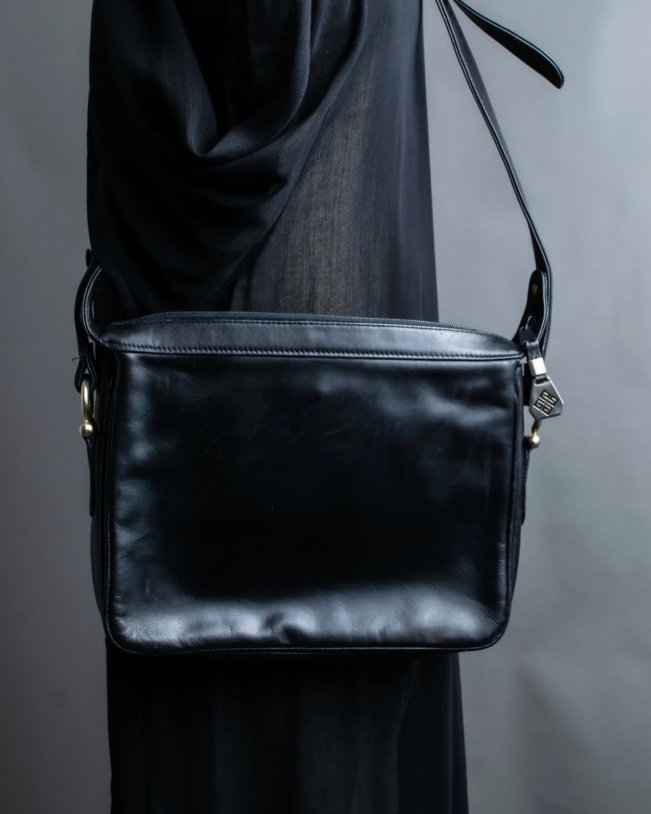 "Givenchy" leather shoulder bag