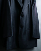 "GIANNI VERSACE" Arm line design peak lapel setup