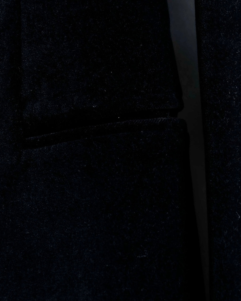 "VERSACE JEANS COUTURE" Velour peak lapel tailored jacket