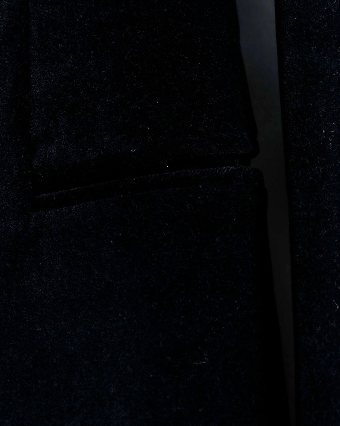 "VERSACE JEANS COUTURE" Velour peak lapel tailored jacket