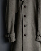 "ALPACUNA" 70's Pure wool beautiful trench coat
