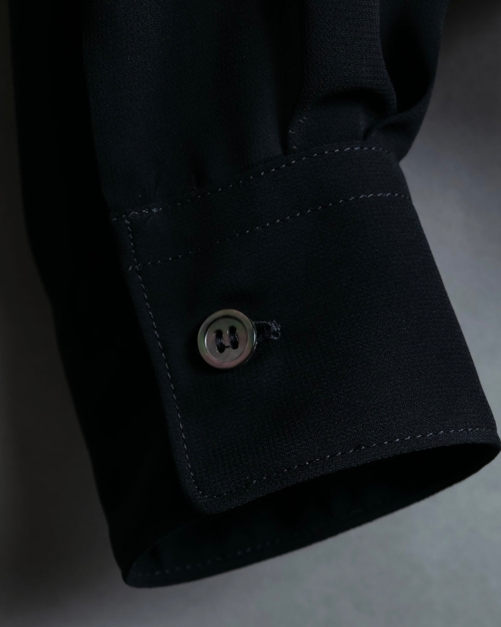 "COMME des GARÇONS" ruched sheer shirt