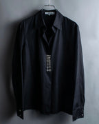 “JIL SANDER”  studs designed dress shirt