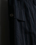 "Y's" Red Line Striped Wrap Pants Design Setup