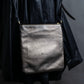 “LOEWE” anagram designed silver shoulder bag