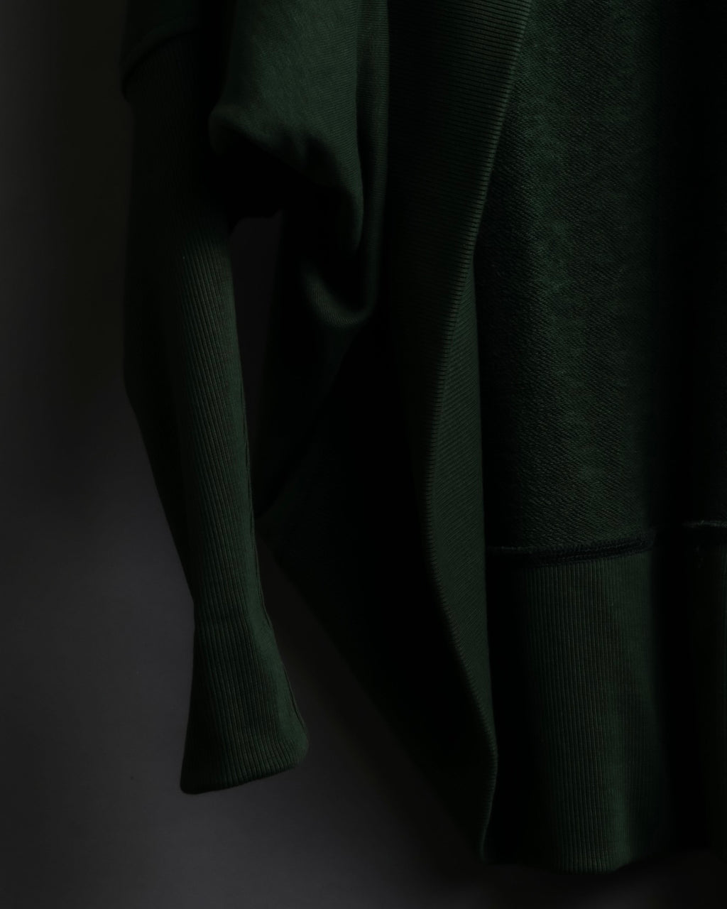 Vintage dolman design jersey cardigan