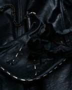 "VALENTINO GARAVANI" Flower accent chain leather bag