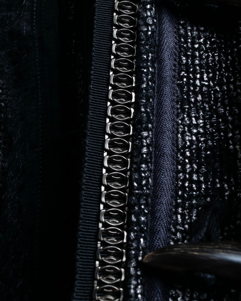 "PRADA" sheep fur wool duffel jacket