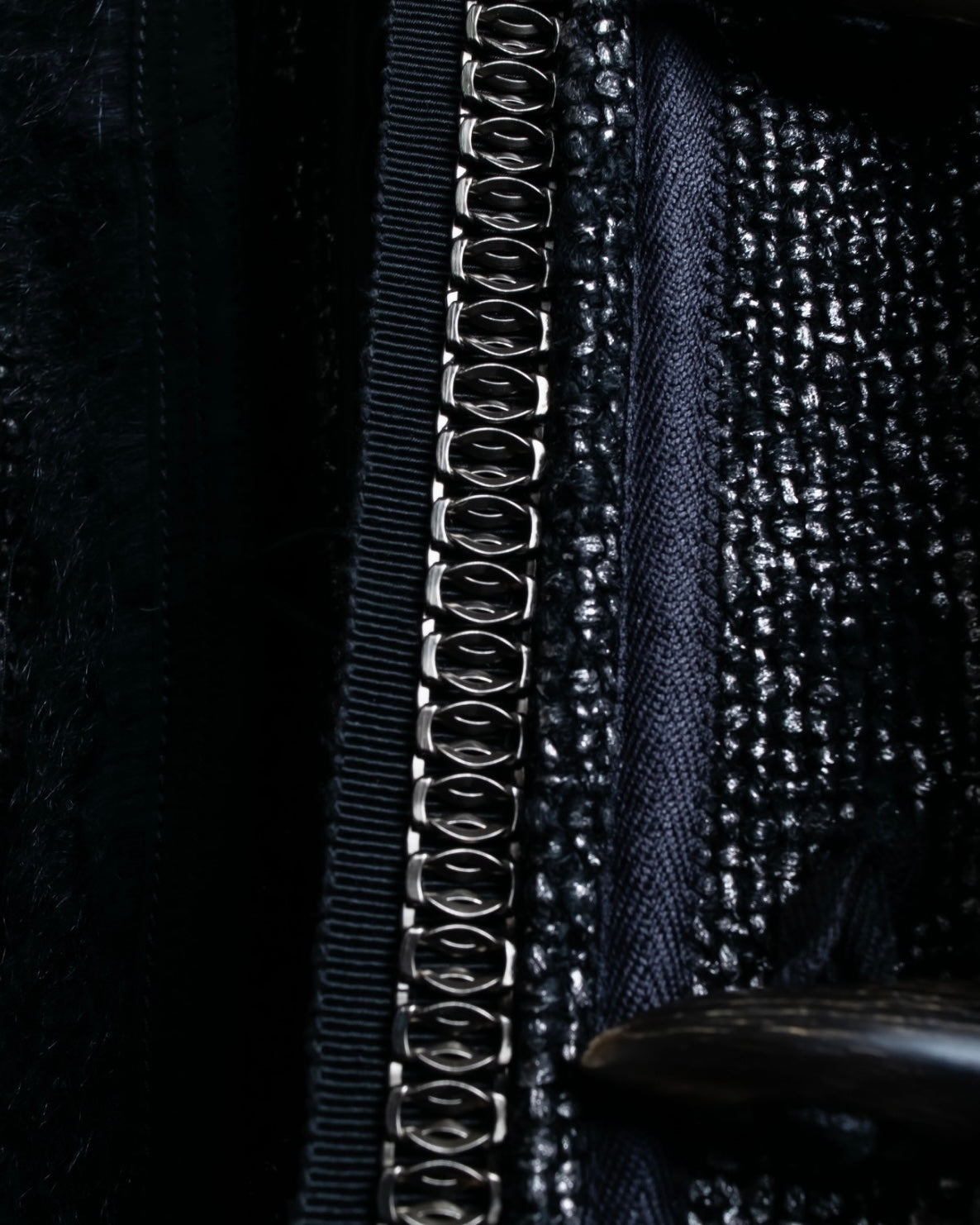 "PRADA" sheep fur wool duffel jacket