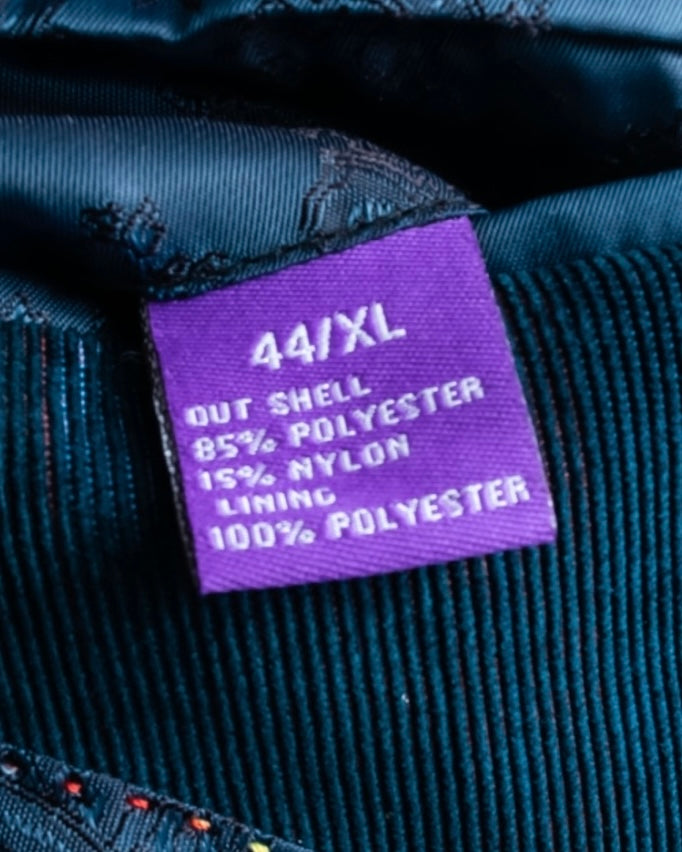 XL Vintage iridescent corduroy tailored jacket