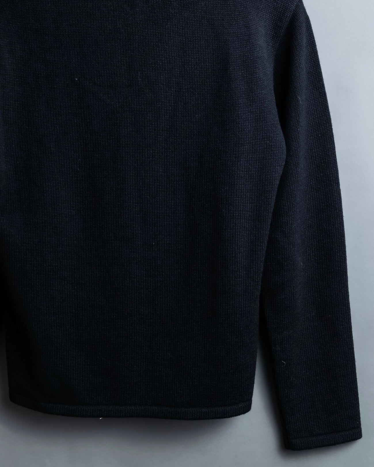 90's Italian sheer layered gathered knit