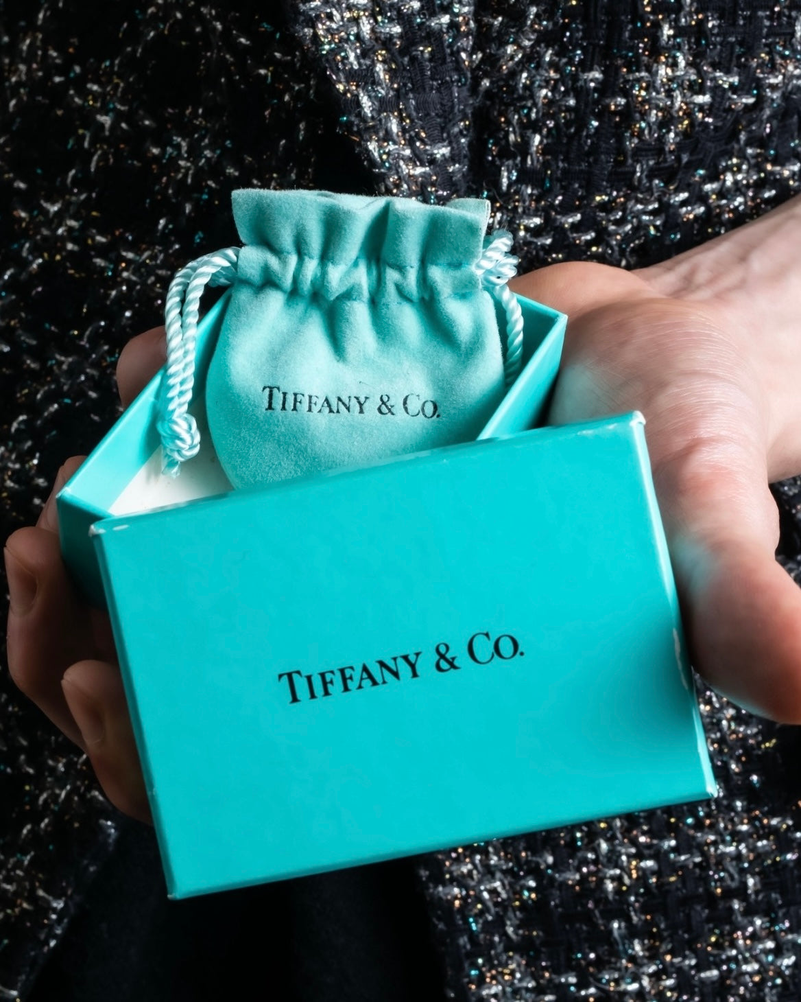 "Tiffany&Co. Perfect condition Atlas ring