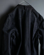 "DIESEL" Double zip gimmick jacket
