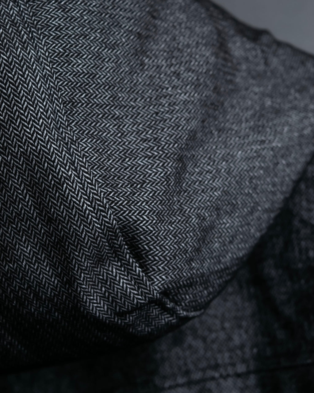 "JUNYA WATANABE" Cotton Herringbone Hoodie Jacket