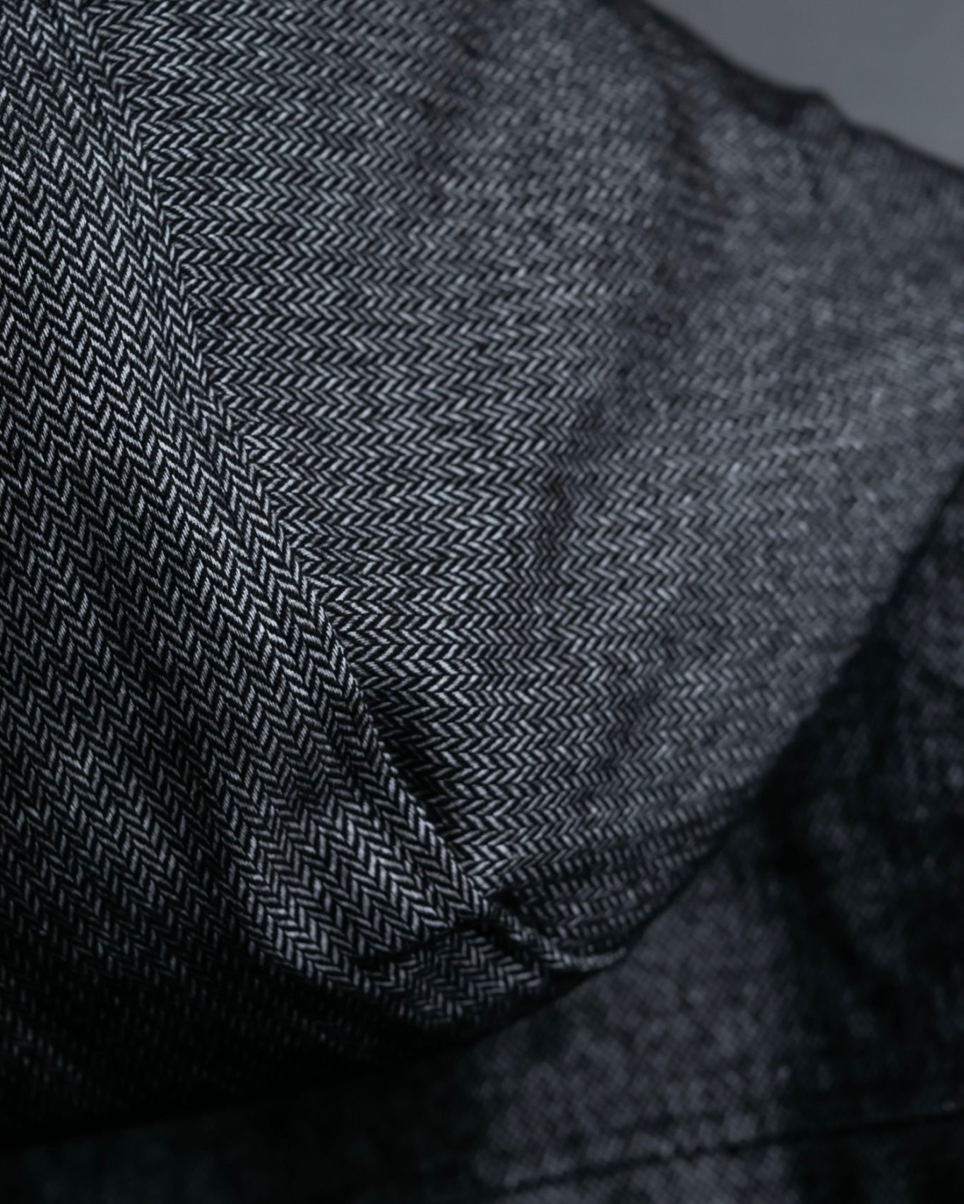 "JUNYA WATANABE" Cotton Herringbone Hoodie Jacket