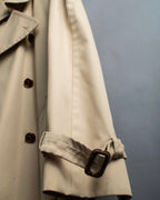 "GUCCI 70-80's" Big collar design oversize design trench coat