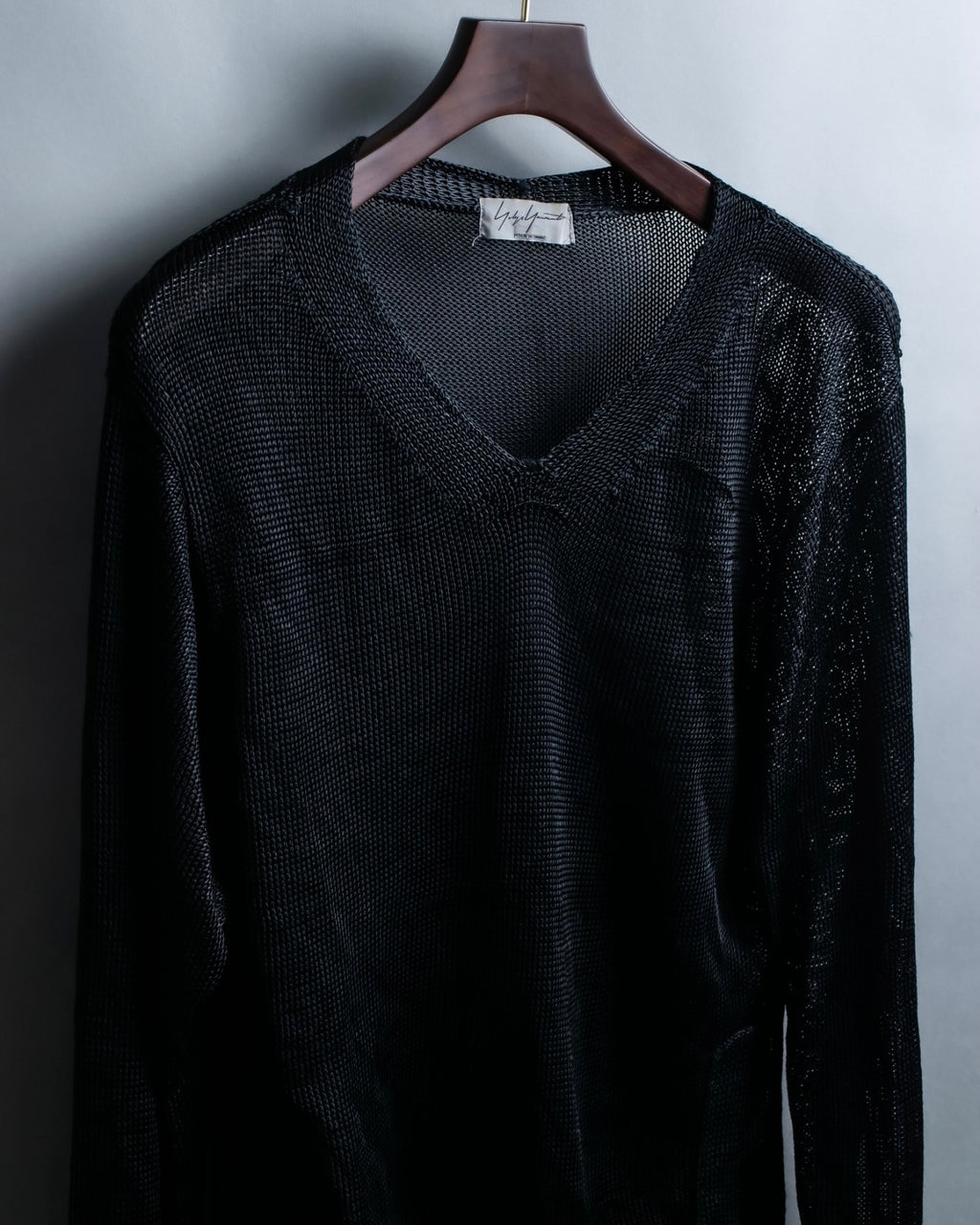 "Yohji Yamamoto POUR HOMME" rayon 100% summer knit 