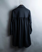 "LIMI feu" body unisex wool dress 