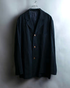 "Paul Smith London" Stitch design stripe compact lapel single tailored jacket