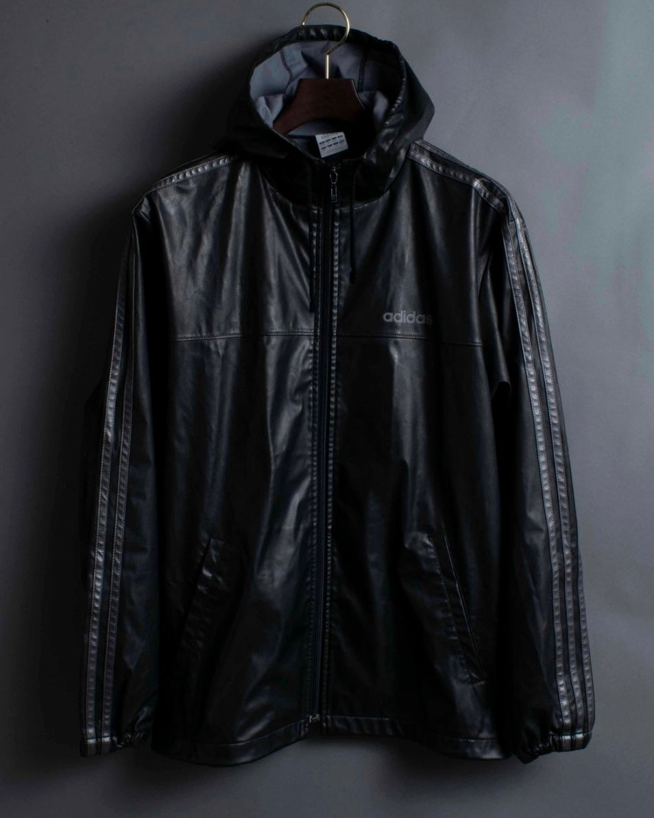 "adidas" Glossy dark black jersey setup
