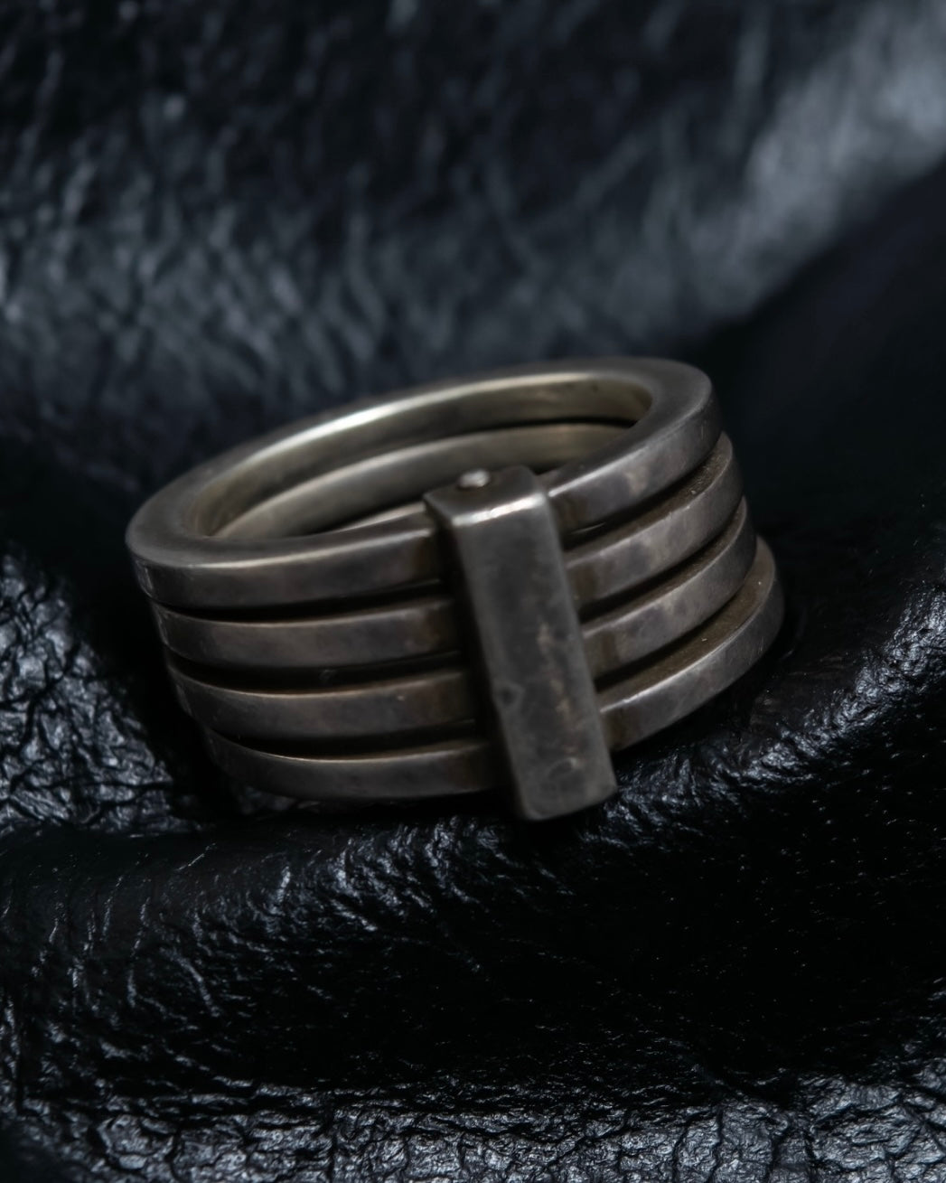 “GUCCI” silver 925 quadruple ring