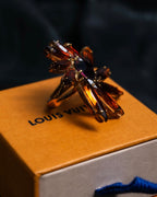 "Louis Vuitton" Flower jewelry ring