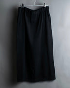 "Comme des Garcons" Rayon mid-length skirt