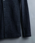 "tricot COMME des GARCONS" Light 100% wool layered knit