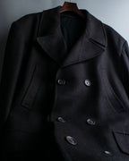 Vintage herringbone drop shoulder p coat